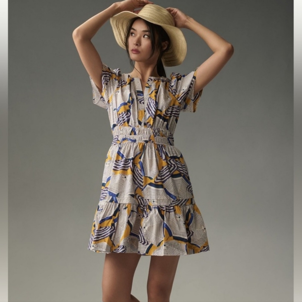 Anthropologie Somerset Mini Dress NWT